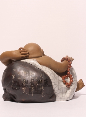 工艺高枕无忧陶瓷中式风创意摆件