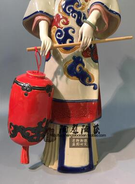 文创美女中式风人物石湾公仔摆件