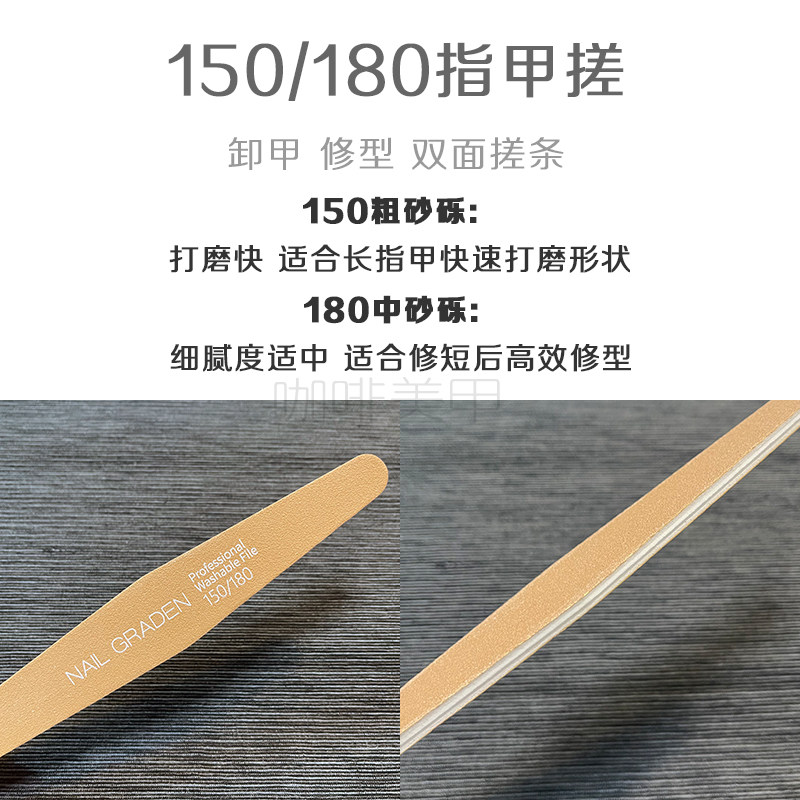专业美甲搓条 修甲工具 磨砂条 指甲锉修型 打磨海绵抛光条套装,淘宝优惠券,粉丝福利购,淘宝优惠卷