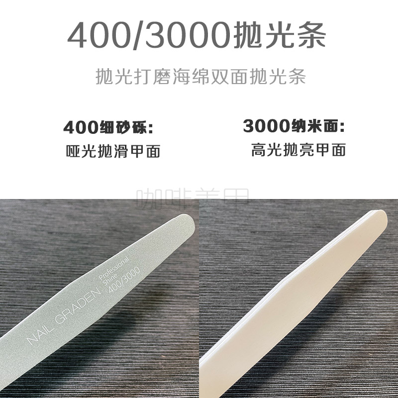 专业美甲搓条 修甲工具 磨砂条 指甲锉修型 打磨海绵抛光条套装,淘宝优惠券,粉丝福利购,淘宝优惠卷