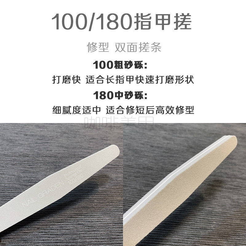 专业美甲搓条 修甲工具 磨砂条 指甲锉修型 打磨海绵抛光条套装,淘宝优惠券,粉丝福利购,淘宝优惠卷