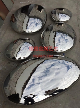 不锈钢商业风美陈抽象铁艺雕塑