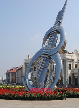 雕刻不锈钢大型抽象装饰摆件定制