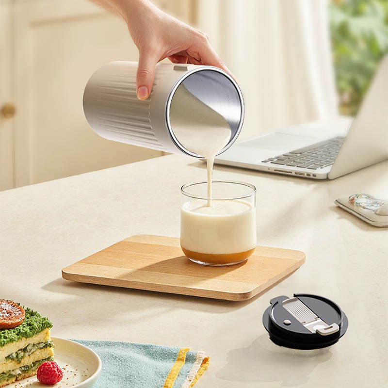 美国用110V小型豆浆机免泡免滤迷你破壁机加拿大台湾榨汁出口北美