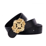 Универсальный ремень, джинсы для отдыха, из натуральной кожи, в корейском стиле, простой и элегантный дизайн