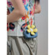 2024 Summer Versatile Hot Girl Y2K Flower Headphone Bag