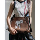 Elk Denim Tote Large Capacity Crossbody Bag