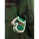 Plush Northeastern Big Flower Mini Glove Cell Phone Bag