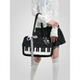 Uustudio original design niche light Yabi hot girl polka dot piano bowling portable shoulder armpit bag trendy