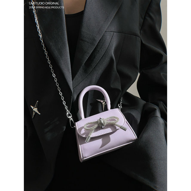 Uustudio niche design bow mini bag