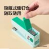 Deli New Jersey Joe Guman co-branded rotatable stapler large student office stapler 50 pages with center seam