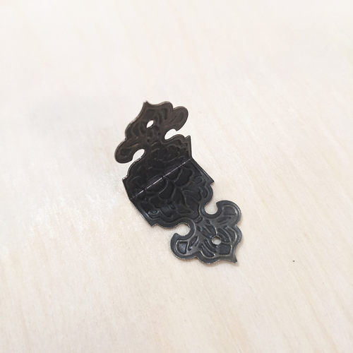 礼盒包边木盒护角首饰盒包角装饰折角铁片金属直角边角木箱角码片 - 图2