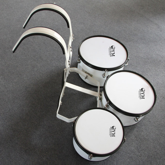 One second marching drum snare drum rack band