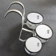 One second marching drum snare drum rack band