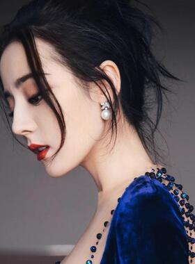 迪丽热巴同款珍珠耳钉