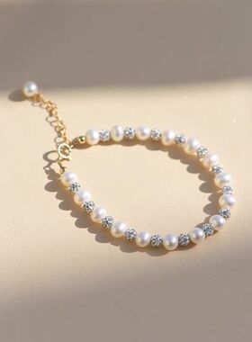 淡水珍珠手链2026新款送女友