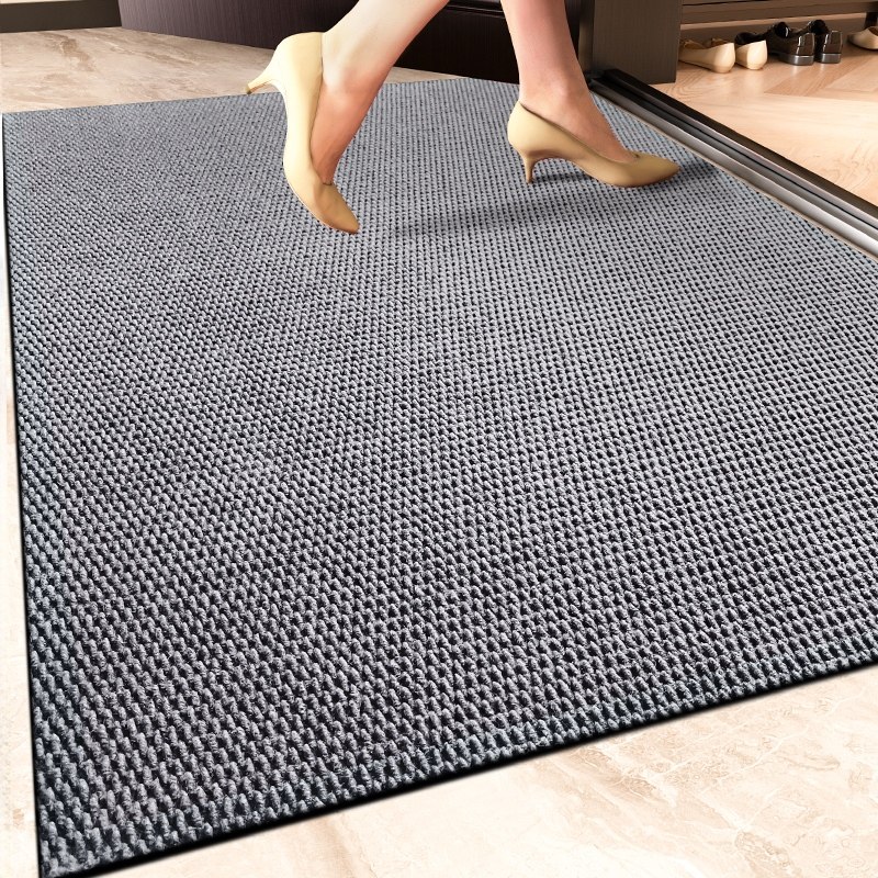 蓝色进门地垫玄关门口耐脏地毯门外除尘脚垫入户门吸水防滑门垫,淘宝优惠券,粉丝福利购,淘宝优惠卷