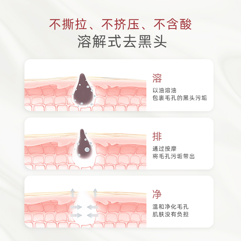 三妆化研去鼻部草莓鼻去黑头凝胶 sansho三妆黑头导出液