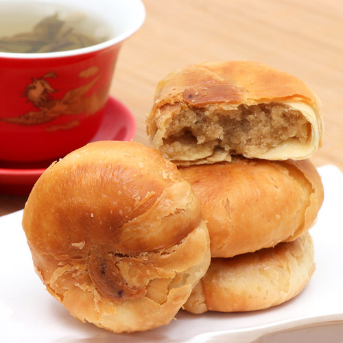老婆饼 酥饼 千层酥正宗手工点心散装糕点早餐零食整箱3斤5斤包邮 - 图0