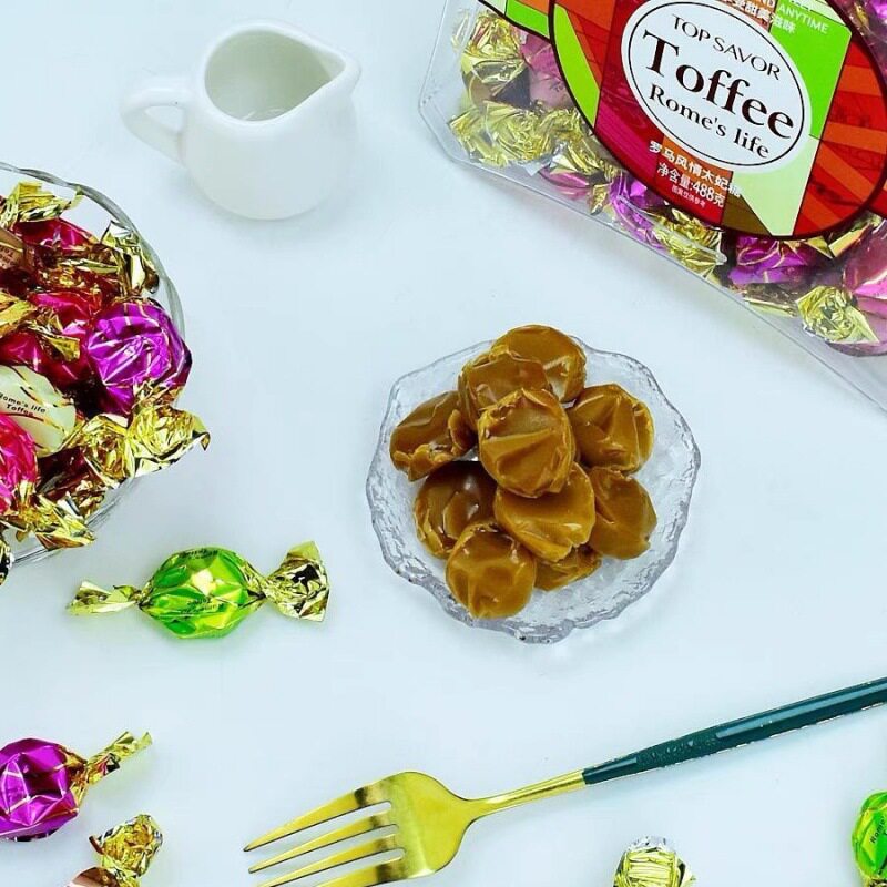 金语罗马风情太妃糖300g礼盒装年货糖果伴手礼好吃的解馋休闲零食,淘宝优惠券,粉丝福利购,淘宝优惠卷