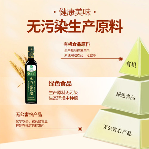 水塔老陈醋山西醋家用食用醋6度老陈醋小瓶凉拌醋饺子醋 - 图1