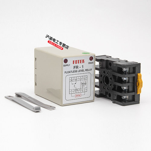 台湾原装FOTEK阳明液位控制器FR-1光电继电器C-6正品AC220V-380V - 图1