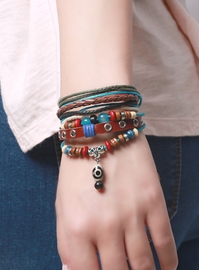 古风手链女韩版民族风清新文艺