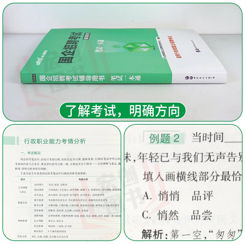 2024年央企国企招聘笔试央国企校园招聘一本通考试教材题库结构化面试国家能源电网烟草高速集团有限公司中石油海油邮政中储粮航空 - 图3