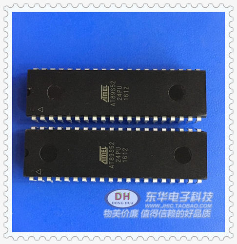 AT89S52 AT89S52-24PU AT单片机封装DIP40原装进口现货 直接拍 - 图0