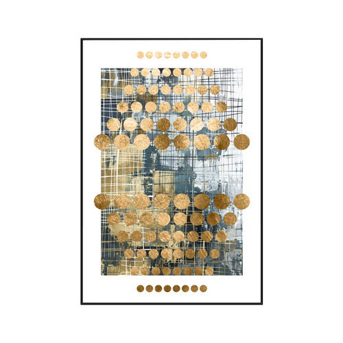 北欧风轻奢沙发背景墙装饰画玄关走廊挂画酒店壁画客厅餐厅抽象画 - 图3