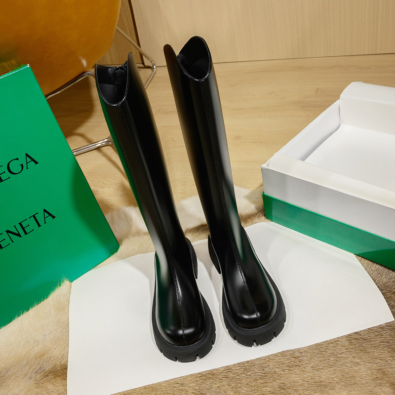 高跟长靴女春秋骑士靴长筒白色小个子显瘦棕色胖mm粗腿大筒围v口,淘宝优惠券,粉丝福利购,淘宝优惠卷