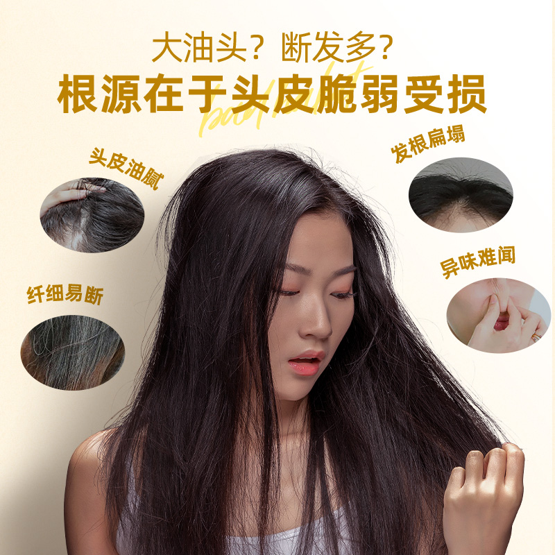 【年货嗨购】云南白药养元青生姜洗发水控油蓬松强健发根洗发水