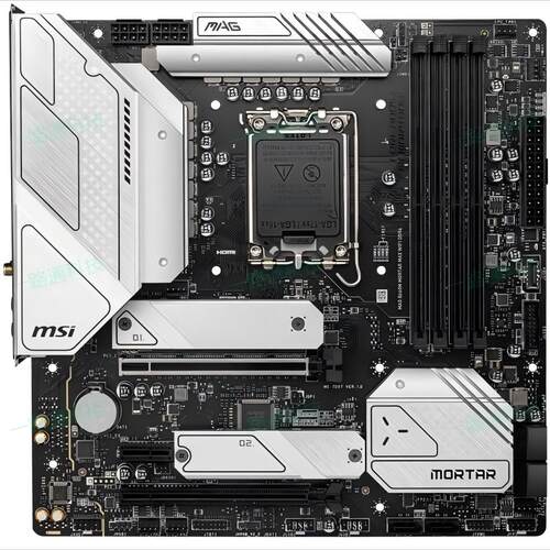 拆机MSI/微星B660M MORTAR MAX WIFI迫击炮760M电脑主板12 13 代 - 图1
