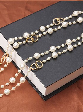 项链女长款韩国时尚夸张欧美珍珠