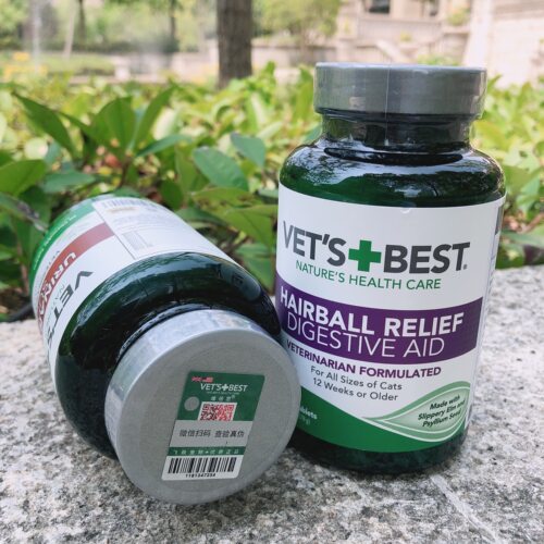 防伪正品美国绿十字猫草片肠胃化毛膏猫吐毛球泌尿道60粒宠物固体 - 图1