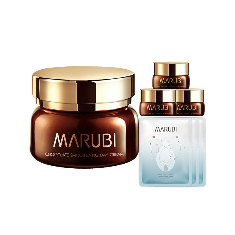丸美女巧克力丝滑日霜补水保湿霜 丸美七柯乳液/面霜