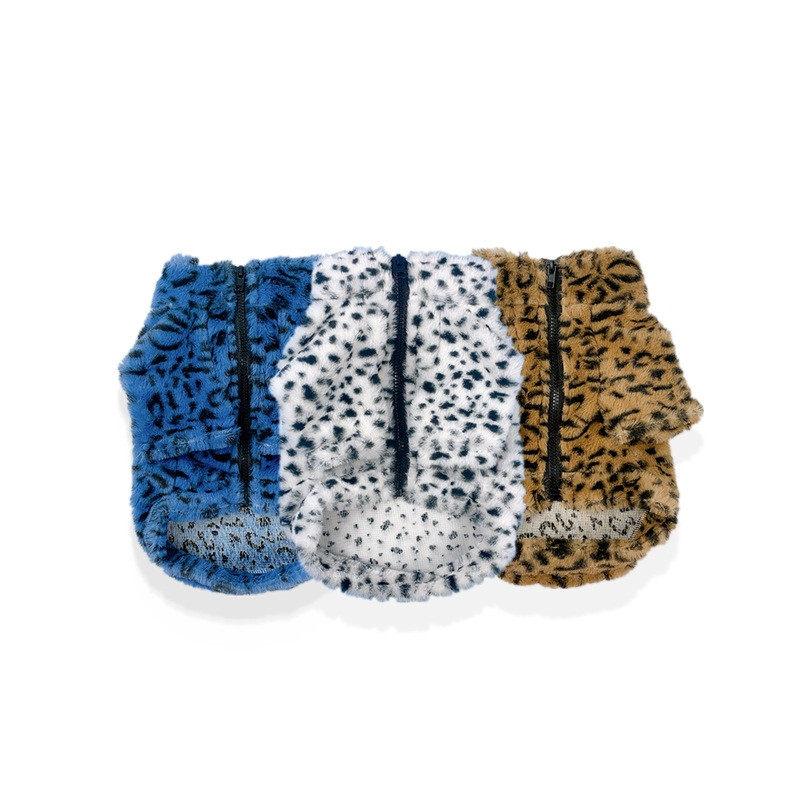 三色豹纹大狗衣服冬季外套保暖单层绒宠物服牛头梗拉布拉多法斗,淘宝优惠券,粉丝福利购,淘宝优惠卷