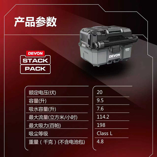大有无刷充电式无绳吸尘器干湿两用车载除尘工业家用集尘器4717 - 图2