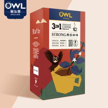 【进口】owl猫头鹰三合一特浓咖啡礼盒