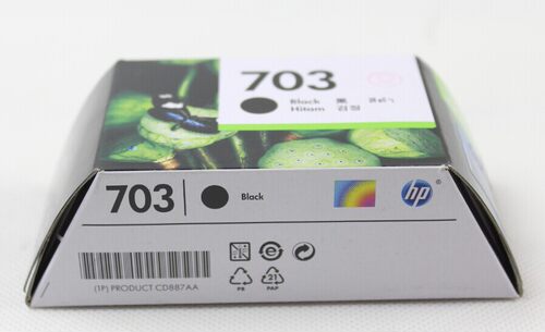 原装 惠普HP CD887AA 703 黑色 彩色墨盒 (K109a K209a D730) - 图0