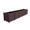 Planting boxes for rooftop vegetables and balcony vegetable planting boxes