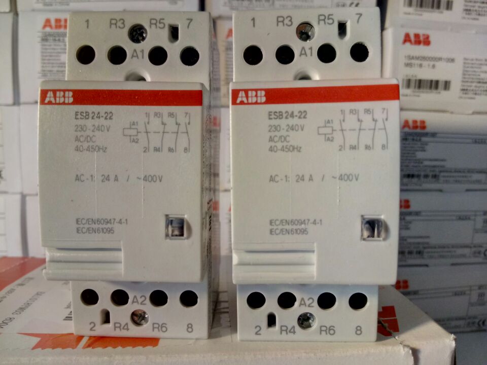 全新原装正品ABB ESB系列建筑用接触器 ESB24-22; 230/415V 60Hz - 图2