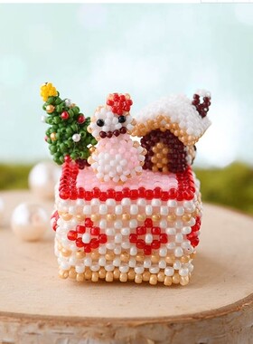toho玻璃手工新品戒指蛋糕