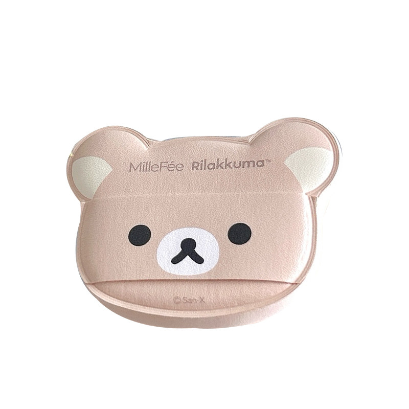 日本millefee粉扑 X轻松熊联名限定散粉粉底液面部粉扑单个套装,淘宝优惠券,粉丝福利购,淘宝优惠卷