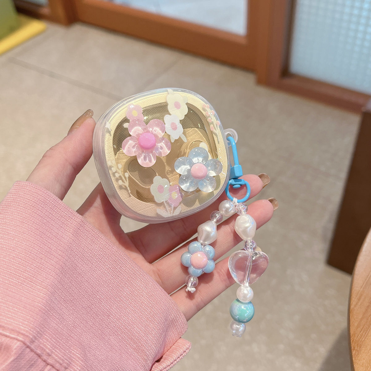 适用倍思wm02蓝牙耳机套炫彩diy手作倍思wm02+耳机保护套透明软壳 - 图2