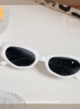 美式多边形猫眼墨镜张凌赫同款