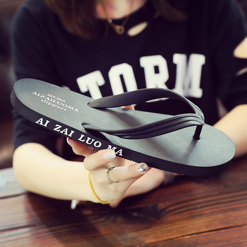 人字拖男士夏季学生时尚潮流夹脚凉拖鞋户外穿平底休闲防滑沙滩鞋,淘宝优惠券,粉丝福利购,淘宝优惠卷