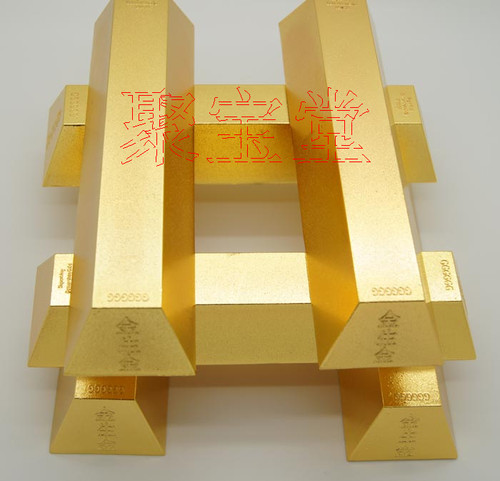 李居明吉祥物金生金条 财箱保险柜专用金条 供大黑天仿真金条 - 图0