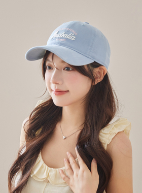 林小橘四季款软顶鸭舌帽显脸小