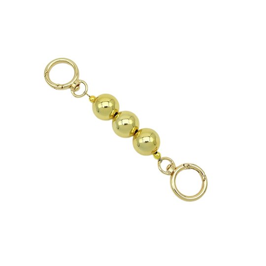 Diy große Goldperlen-Verlängerungskette Handtaschenkettenzubehör